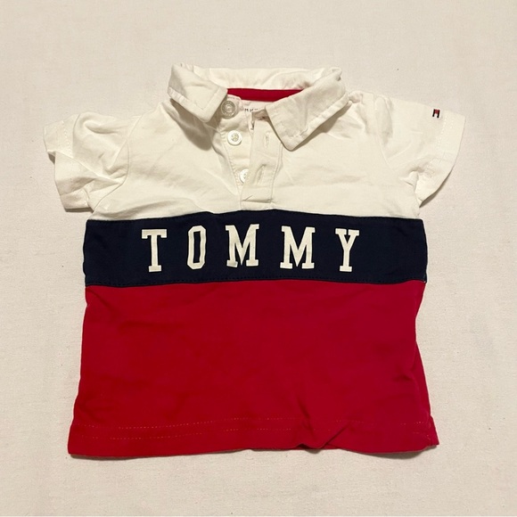 Tommy Hilfiger Baby Polo Shirt Size 3-6 Month Tshirt - Picture 14 of 16